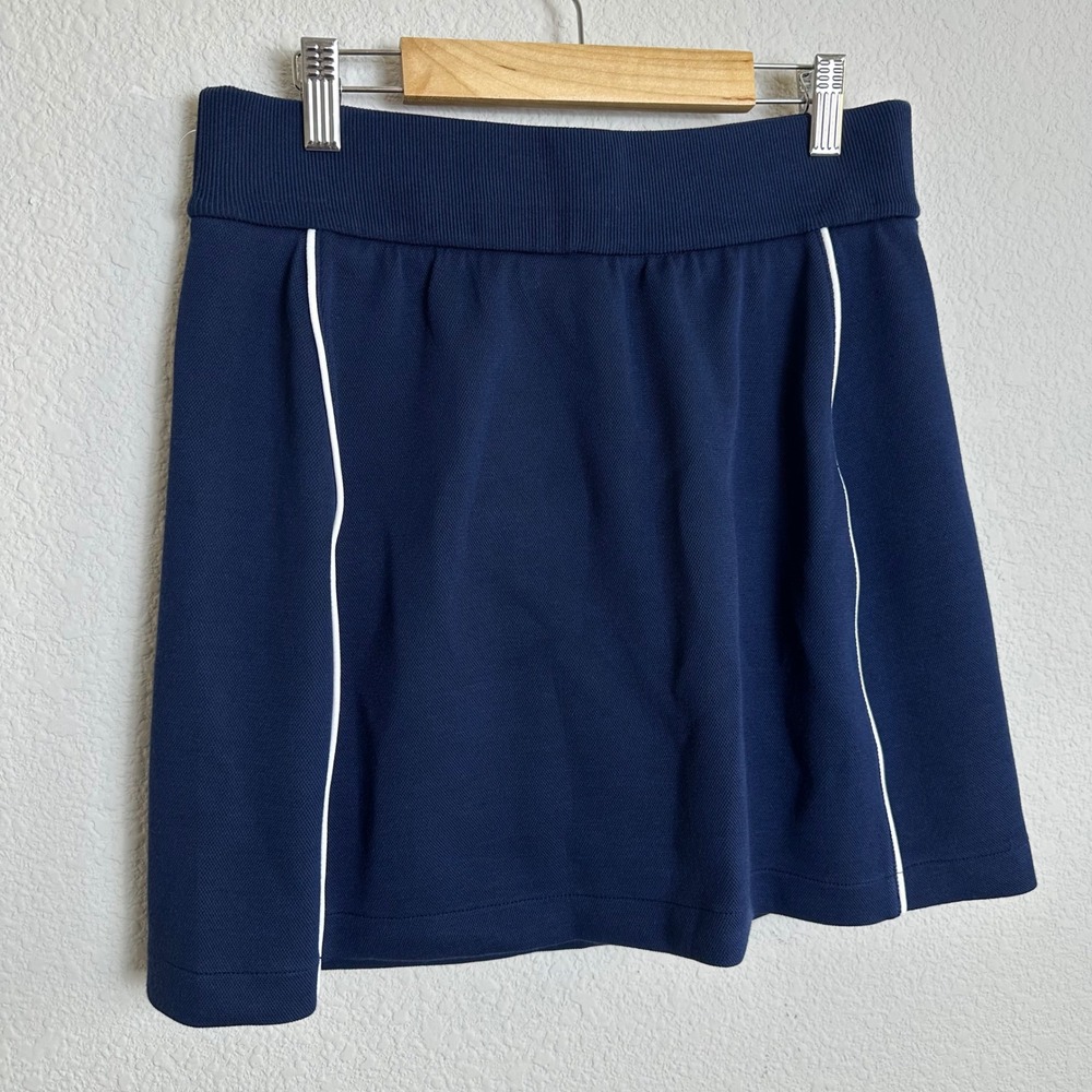 Spanx AirPique Skort Timeless Navy Blue Athletic Golf Tennis Skirt 21414R New M - Picture 2 of 7